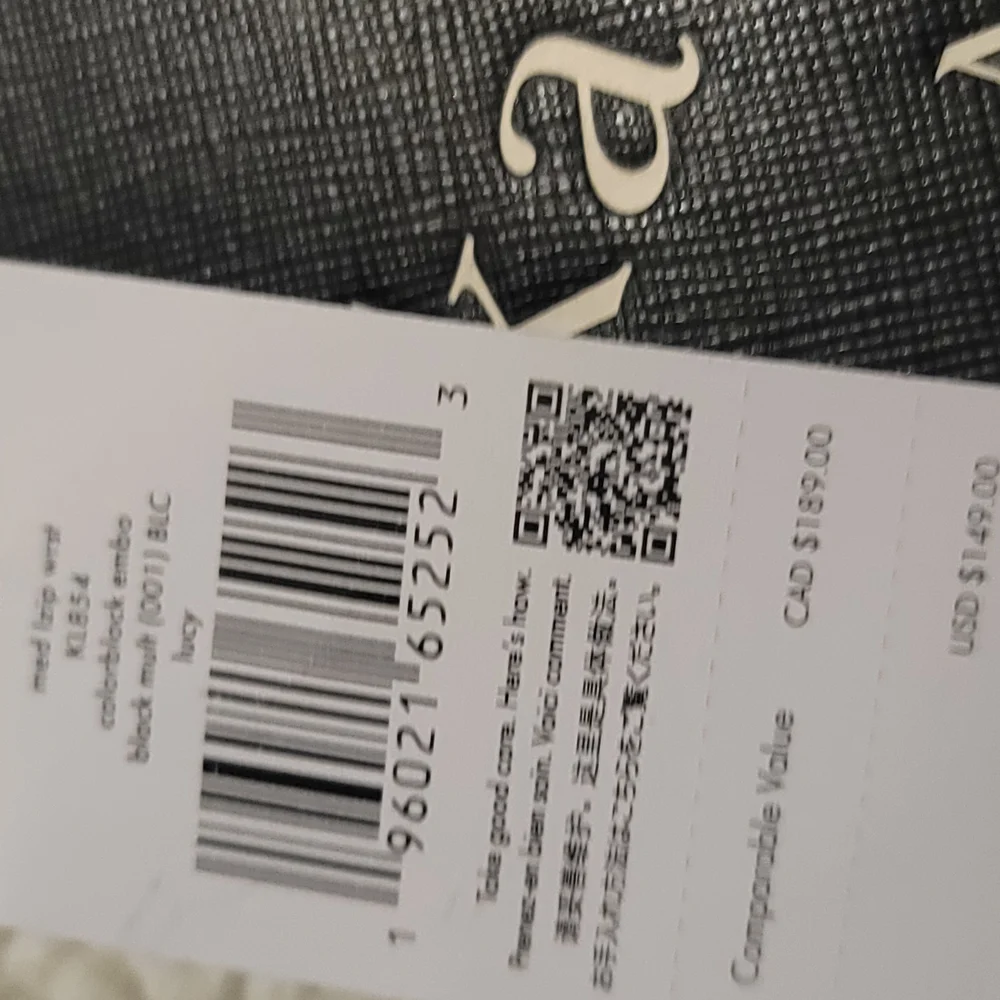 NWT kate spade Black Clutch - Picture 2 of 3
